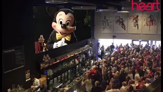 Happiness comes from the simple things - First time meeting Mickey Mouse