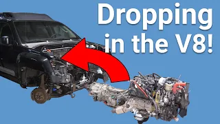 How to VK Swap An Xterra (Installing The Engine - Episode 10)