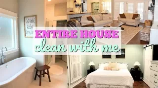 ULTIMATE CLEAN WITH ME | ENTIRE HOUSE | SPEED CLEAN