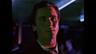 American Psycho | Patrick Bateman edit | Neon blade - moondeity