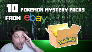 Opening 10 Pokemon Mystery Packs From eBay...