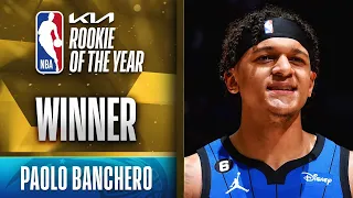 Paolo Banchero Wins The 2022-2023 NBA Kia Rookie of the Year! #KiaROY