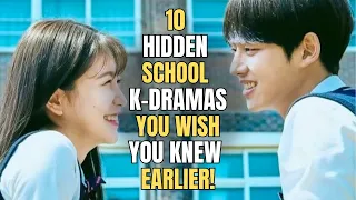 Top 10 Hidden School K-Dramas That'll Give You A Rollercoaster Of Feelings!