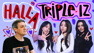 Honest reaction to Triple Iz — Halla