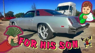 He built his son 77” Cutlass| FORGIATO WHEELS & CUSTOM PAINT