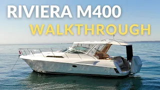 Boat for Sale - Riviera M400 Sports Cruiser - Walkthrough Video