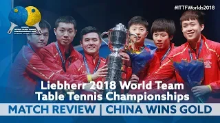 2018 World Team Championships | China is the 2018 Men's Team World Champion