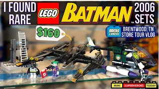 I Found RARE 2006 LEGO Batman Sets at Bricks and Minifigs Brentwood TN