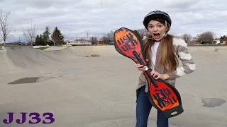 Riding a RipStik for the First Time / JustJordan33