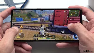 Samsung Galaxy A72 Call of Duty Gaming test Season 10 CODM