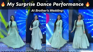 Sister's Dance on Brother's Sangeet | Sister Solo Dance Performance | SURPRISE Dance for Groom
