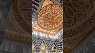 القبه المتحركه في الحرم النبوي #الحرم _النبوي