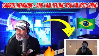 And I Am Telling You I'm Not Going - Gabriel Henrique (Jennifer Hudson Cover) - Producer Reaction