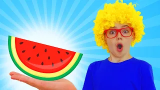 Something Yummy Fruit Song | Nick and Poli - Kids Songs and Nursery Rhymes