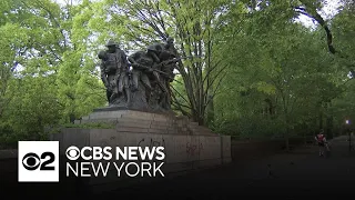 NYPD releases additional photos of WWI statue vandalism suspect