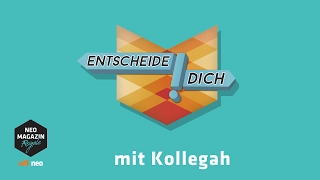 Entscheide dich! mit Kollegah | NEO MAGAZIN ROYALE mit Jan Böhmermann - ZDFneo