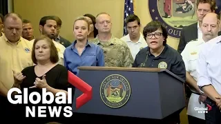 Storm Barry: New Orleans officials hold briefing on preparations ahead of tropical storm
