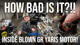 Destruction?! Inside the Blown Toyota GR Yaris Engine