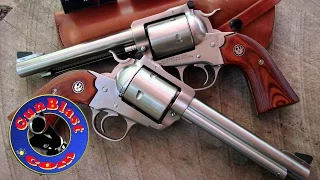 Shooting the NEW Ruger Single-Action Five-Shot Bisley 454 Casull & 480 Ruger Revolvers- Gunblast.com