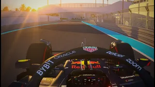 F1 2022 Max Verstappen's Onboard Lap at Abu Dhabi Grand Prix #assettocorsa