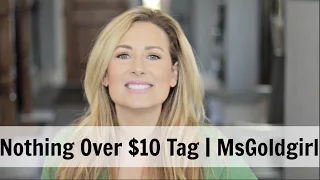 Nothing Over $10 Tag | MsGoldgirl