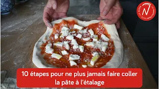 Pâte qui colle : plus jamais | 10 étapes pour réussir l'étalage de votre pizza Napolitaine