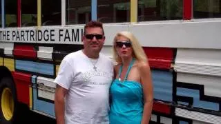 A PARTRIDGE FAMILY BUS USED FOR SPECIAL EVENTS ( not original Bus)