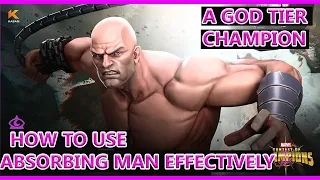 how to use absorbing man marvel content of champion