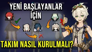 Takım Nasıl Kurulmalıdır? | Yeni Başlayanlar İçin Takım Kurulum Rehberi | Genshin Impact Türkçe