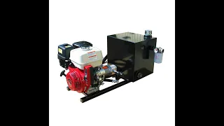 Analog use gasoline/diesel engine with hydraulic power unit