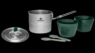 Stanley Adventure Stainless Steel Cook Set For Two 1.1 QT