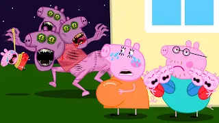 Zombie Apocalypse, Peppa Pig Turns Into A 3-Headed Horse Zombie🧟‍♀️ | Peppa Pig Funny Animation