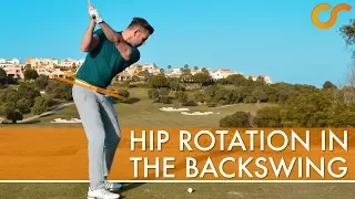 HIP ROTATION IN THE BACKSWING