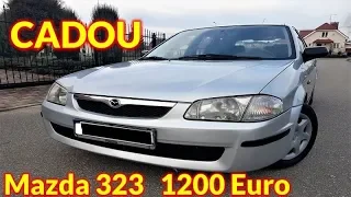 Cumparam si verificam o Mazda 323 pe care o dau cadou.