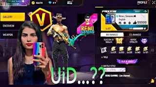 renu gaming free fire uid…?