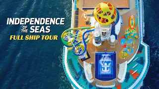 Independence of the Seas | Full Walkthrough Ship Tour & Review 4K | Royal Caribbean Cruise Line 2022