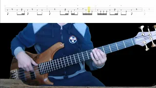 Rainbow - Catch The Rainbow Bass Cover with Playalong Tabs in Video