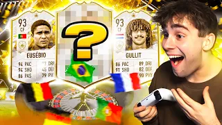 KASTER ALLE MINE COINS I EN PRIME ICON ROULETTE PACK! | FUT CHAMPIONS REWARDS