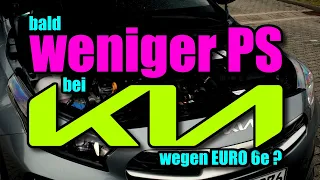 KIA - Bald weniger PS wegen EURO 6e ? Beim Picanto Stonic Niro Sportage Ceed XCeed ProCeed 2024 2025