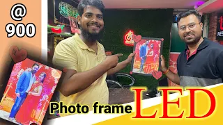 L E D photo frame 🖼  ￼ all India home delivery @Completeart  #maazranchi #maaz #lednameplate ￼