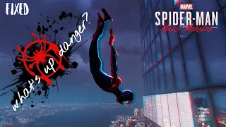What's up danger - Spiderman Miles Morales - V2.Fix