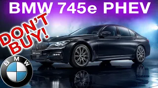 ⛔ DON'T BUY: BMW 745e PHEV! Aggressive NYC Road Test Bimmer 7-Series Plug-In Hybrid Electric Vehicle