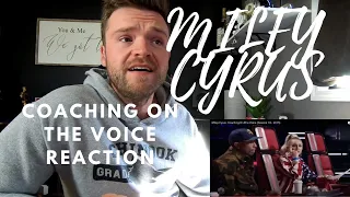 MILEY CYRUS - COACHING ON THE VOICE s. 10/11 - REACTION