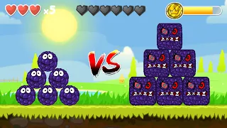 RED BALL 4: 6 BIRBERRY BALL VS 6 BIRBERRY BOX BOSSES VOLUME 1 'FUSION BATTLE' MULTIPLE GAMEPLAY