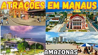 PONTOS TURÍSTICOS DE MANAUS - AMAZONAS | TURISMO NA AMAZÔNIA BRASILEIRA
