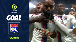 Goal Alexandre LACAZETTE (23' - OL) OLYMPIQUE LYONNAIS - RC LENS (2-1) 22/23