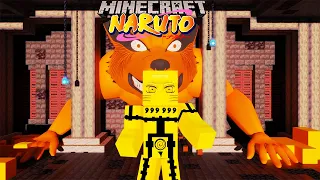 Unleashing KURAMA CHAKRA MODE in Naruto Minecraft!