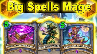 Strongest Big Spells Mage Deck You Can Craft After Nerfs At March of the Lich King | Hearthstone