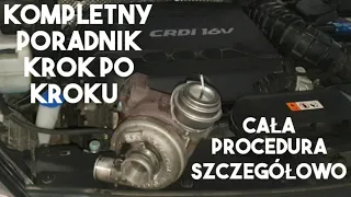 WYMIANA TURBINY WIELU ROBI TO ŹLE, WAŻNE KOMPLETNA PROCEDURA i JAK SPRAWDZIĆ LUZ ? CRDI HYUNDAI KIA