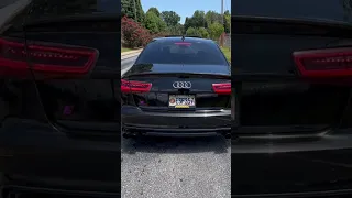 Audi S6 Crazy Launch Control!